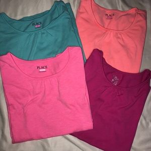 4 Children’s Place Short sleeve tees size 10-12